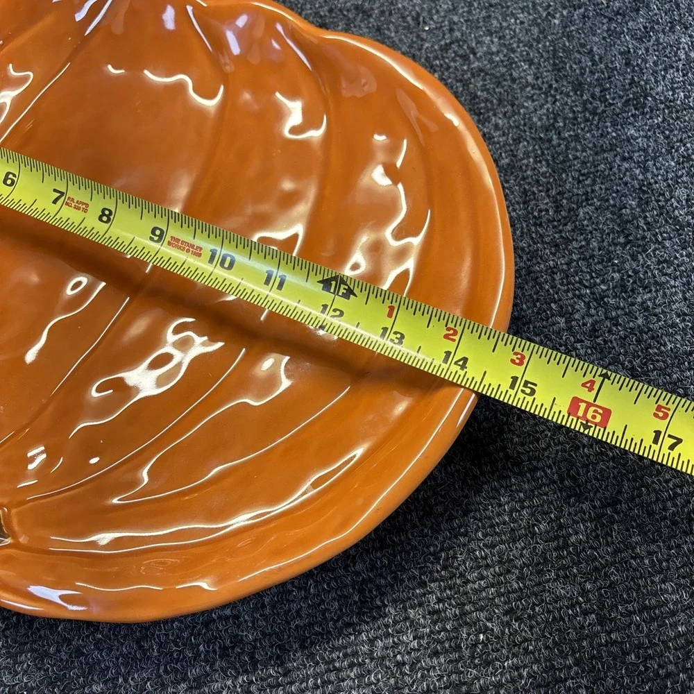Large Pumpkin Platter By Celebrate Fall Together New 15